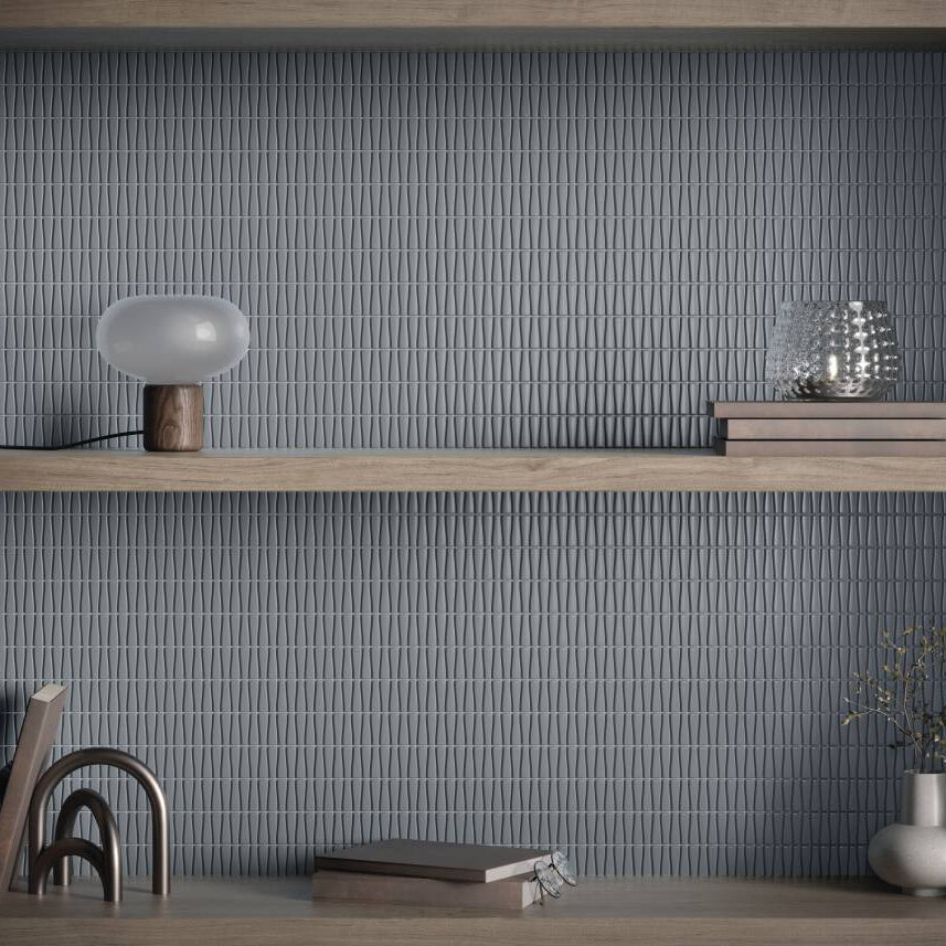 Dash | 12"x12" Sobro Recycled Glass Mosaic Tile