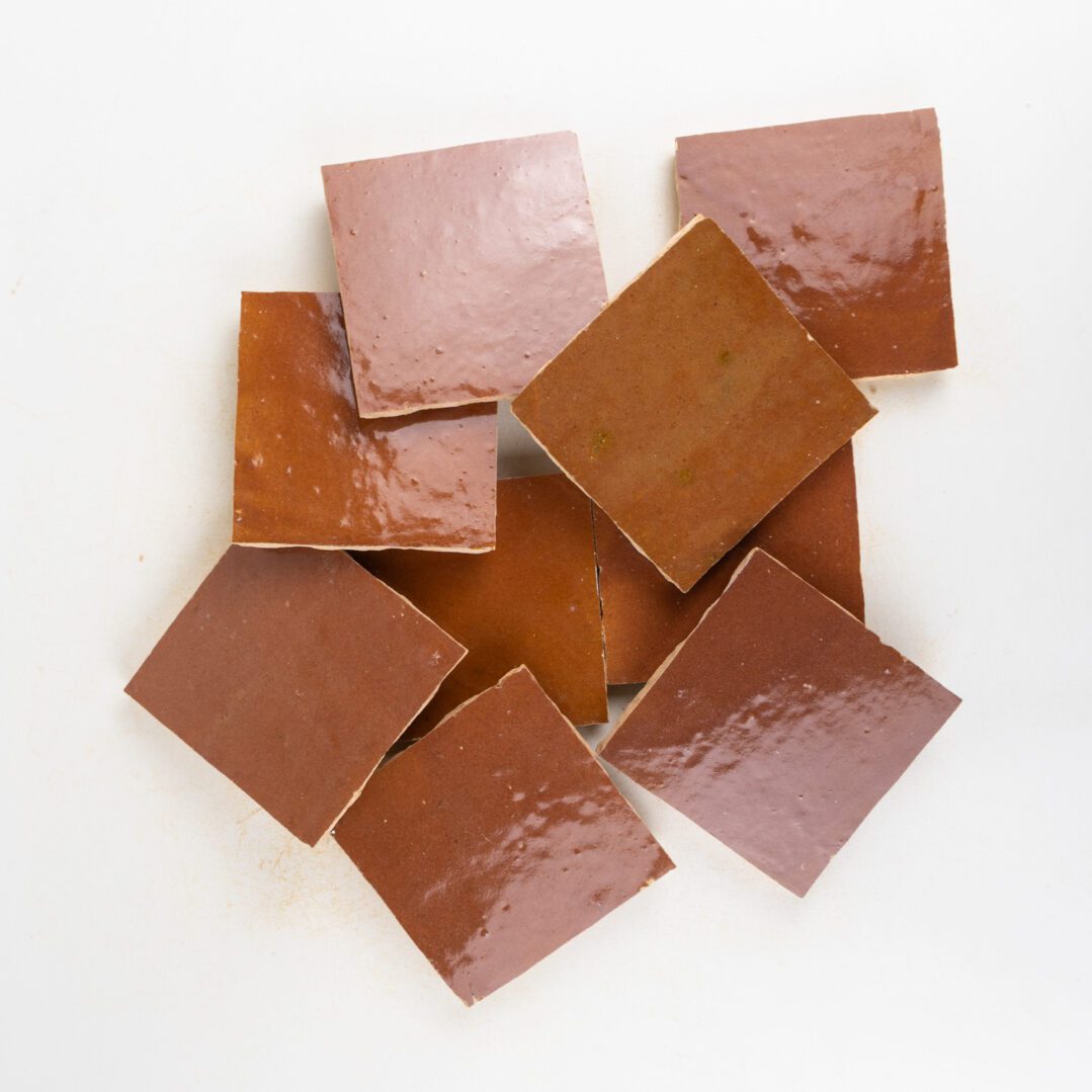 Zellige Moderne | 4"x4" Terracotta Wall Tile
