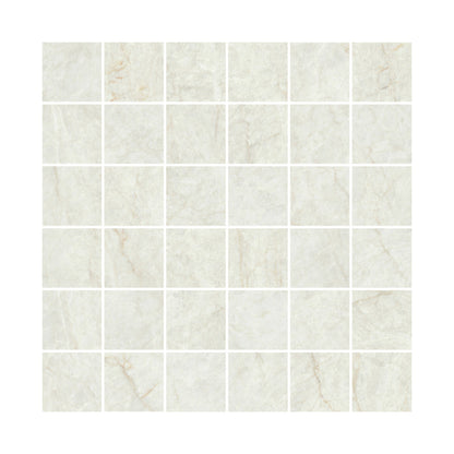 Precious Marble | 2"x2" Porcelain Marble Look Mosaic Tile