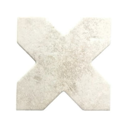 Petra Loop + Cross | 7"x8.5" Porcelain Stone Look Wall & Floor Tile