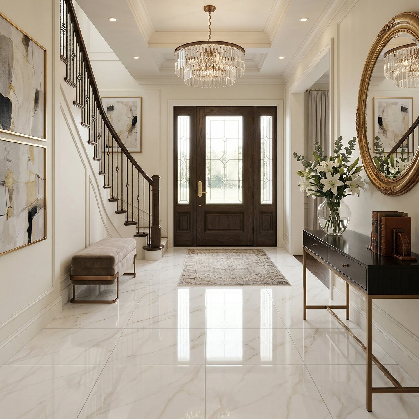Precious Marble | 24"x24" Porcelain Marble Look Floor & Wall Tile