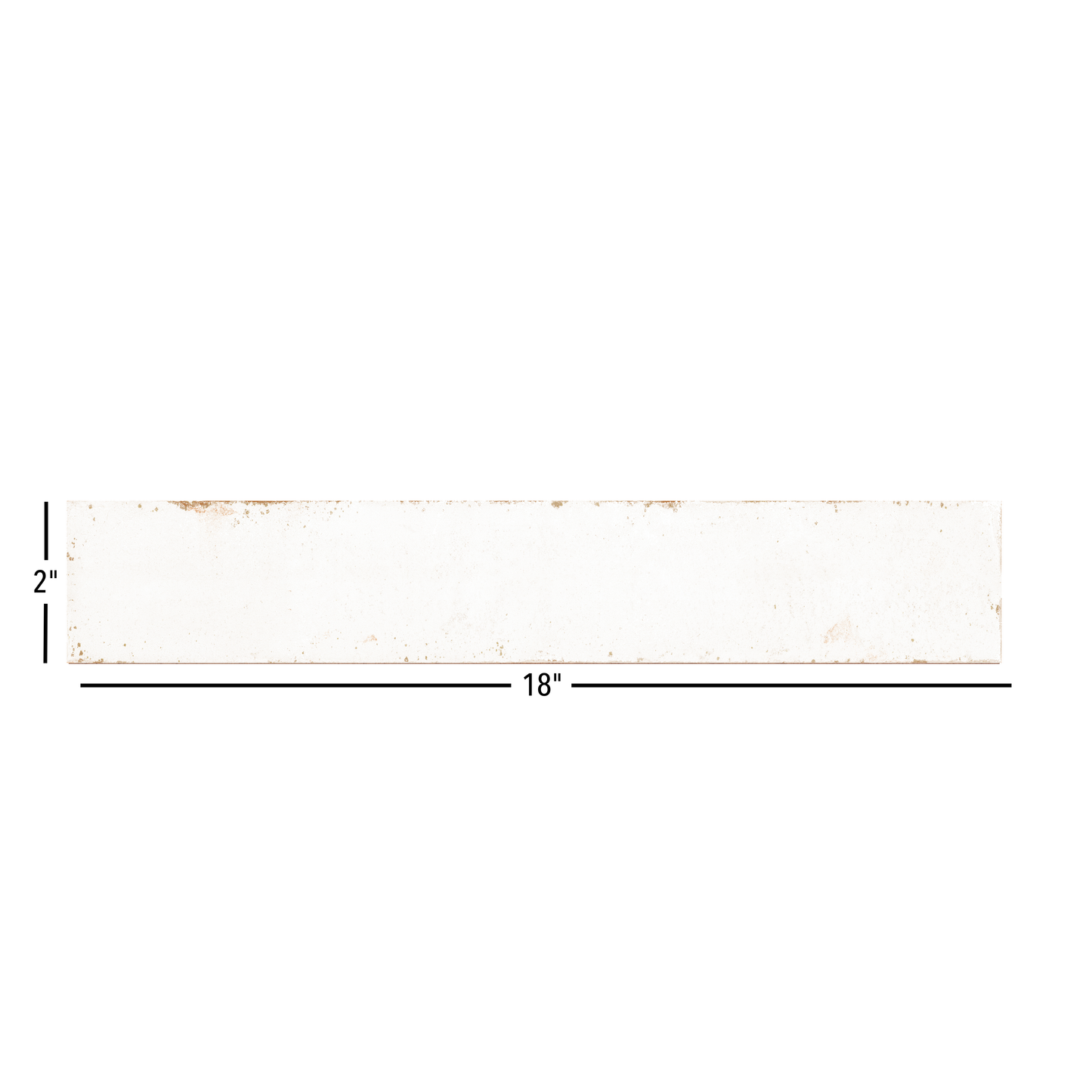 Color Wheel | 2"x 18" Porcelain Brick Look Wall Tile