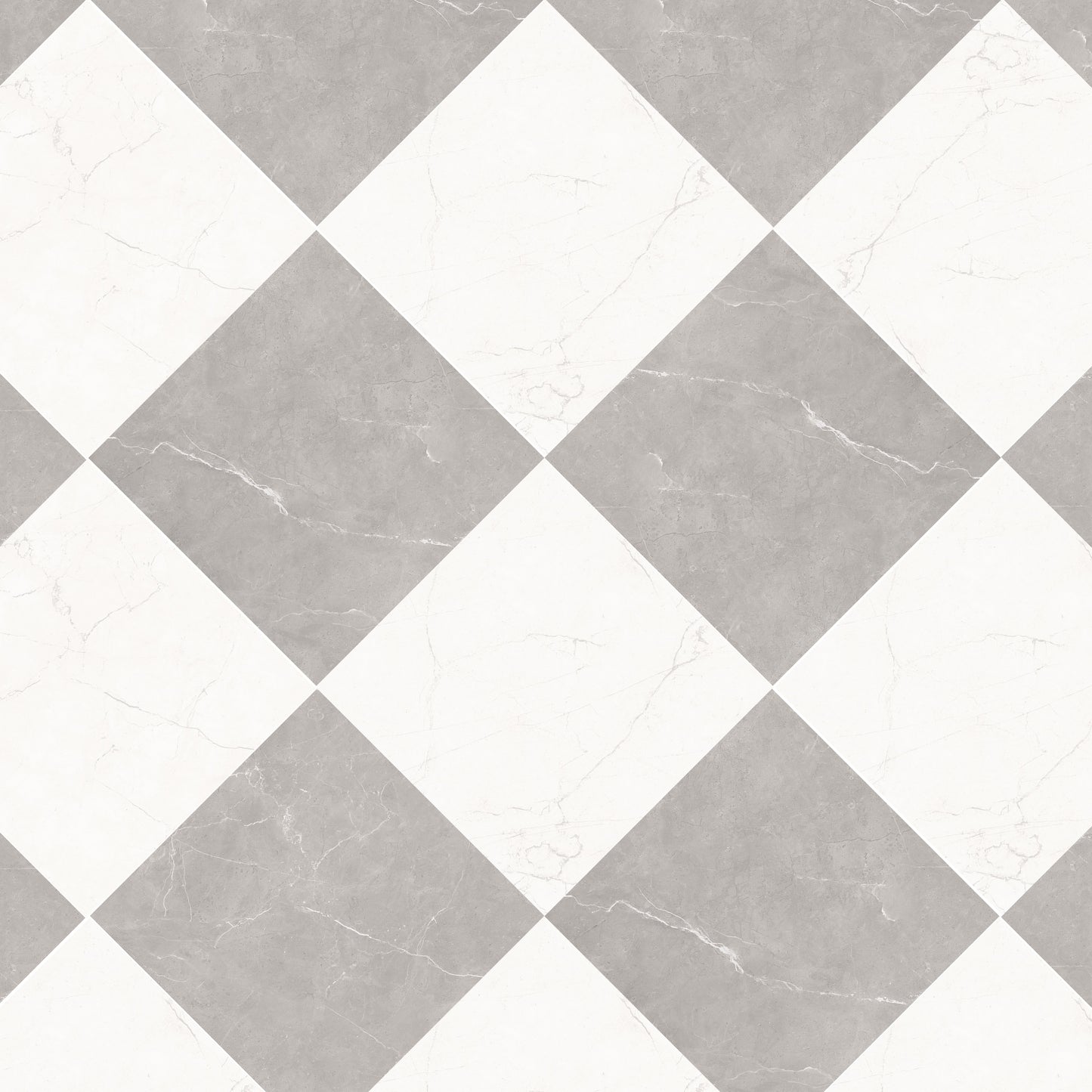Sophia Checkerboard | 12"x12" Marble Look Tile