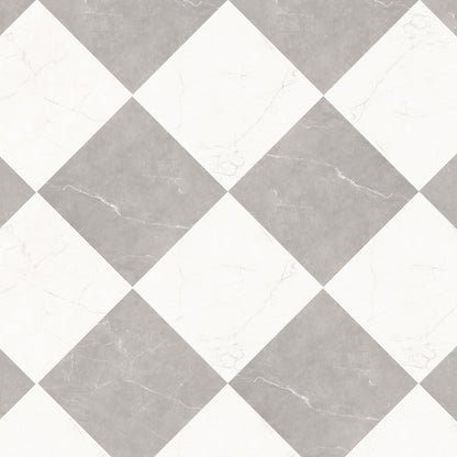 Sophia Checkerboard | 12"x12" Marble Look Tile
