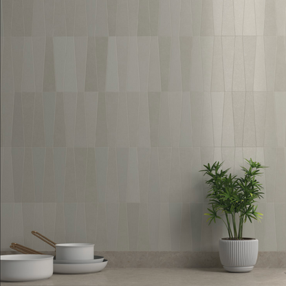 Bamboo | 2.5"x9" Porcelain Trapezoid Floor & Wall Tile