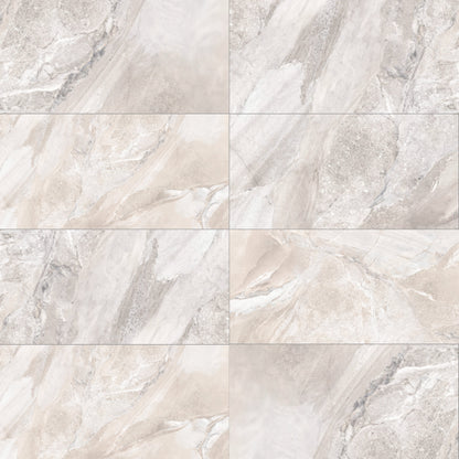 Fossilique | 12"x24" Porcelain Marble Look Floor & Wall Tile