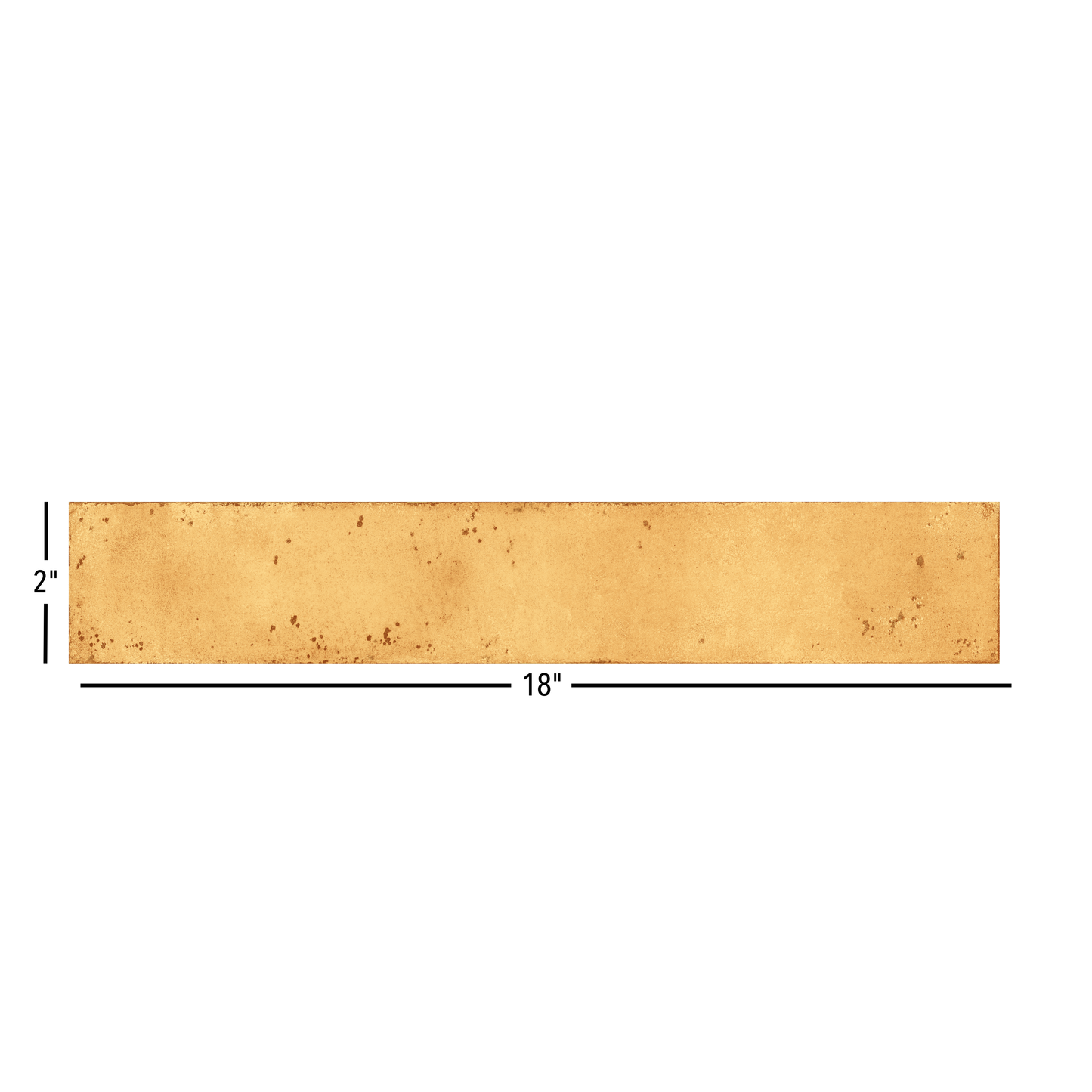Color Wheel | 2"x 18" Porcelain Brick Look Wall Tile