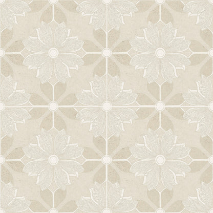 Flora Moda | 6"x6" Serena Porcelain Encaustic Look Floor & Wall Tile