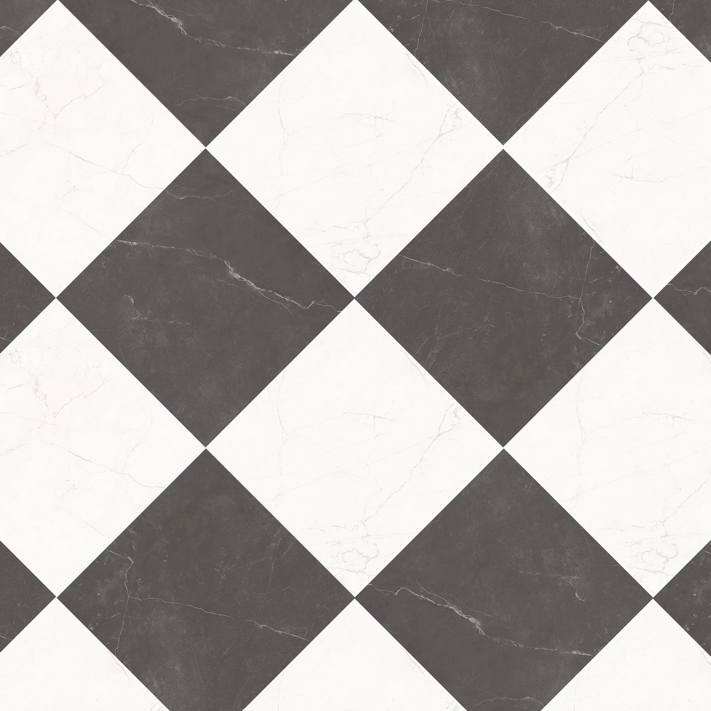 Sophia Checkerboard | 12"x12" Marble Look Tile