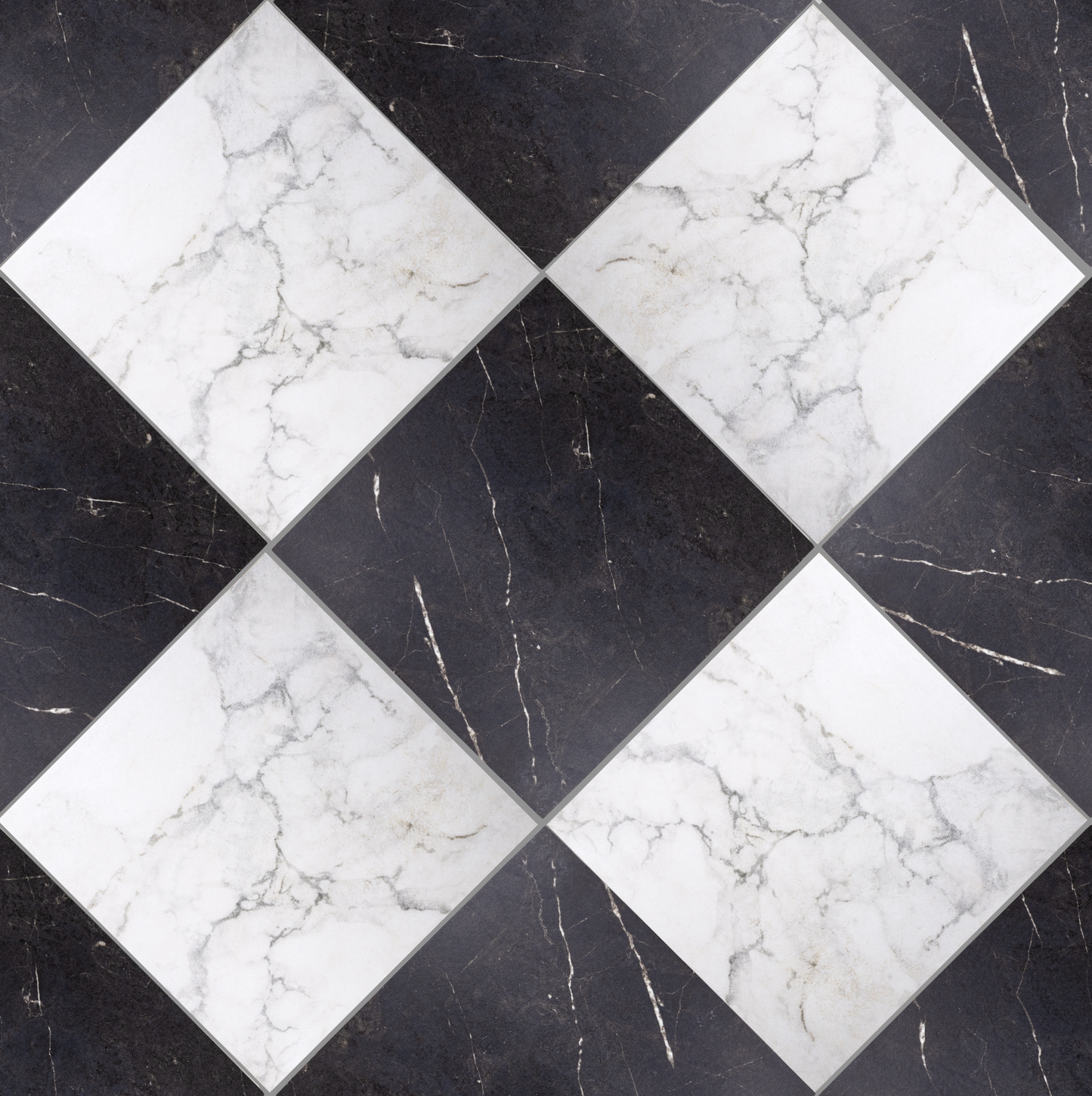 Palazzo Checkerboard | 12" x 12" Porcelain Marble Look Floor & Wall Tile