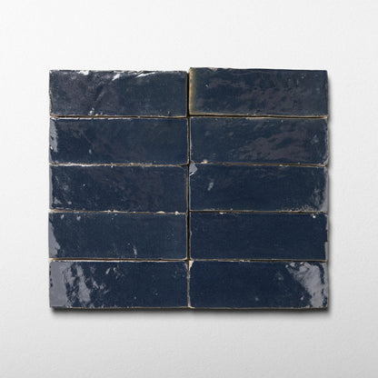 Hand Crafted Zellige | 2"x6" Terracotta Wall Tile
