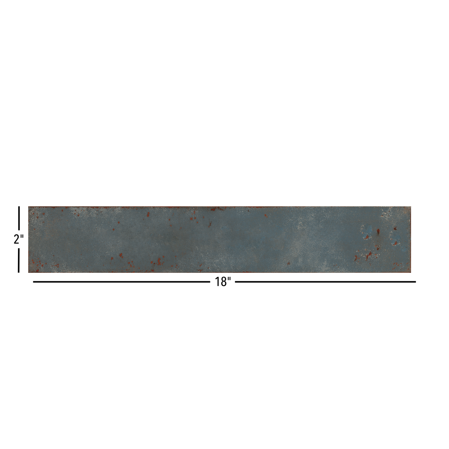 Color Wheel | 2"x 18" Porcelain Brick Look Wall Tile