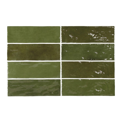 Riviera Zellige | 2.5"x8" Ceramic Wall Tile