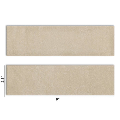 Hudson & Co | 2.5"x9" Porcelain Brick Wall Tile