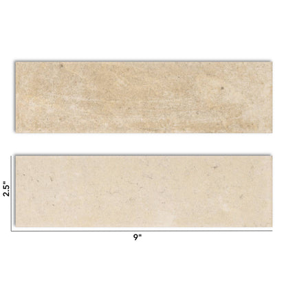 Hudson & Co | 2.5"x9" Porcelain Brick Wall Tile