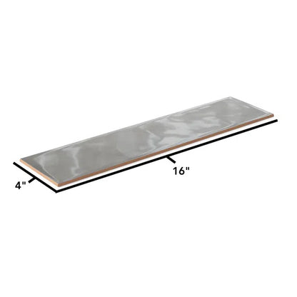 Villaggio | 4"x16" Ceramic Undulated Wall Tile
