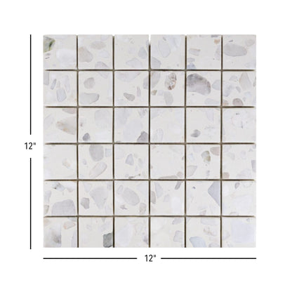 Terrazzo Living | 2"x2" Terrazzo Mosaic Floor & Wall Tile