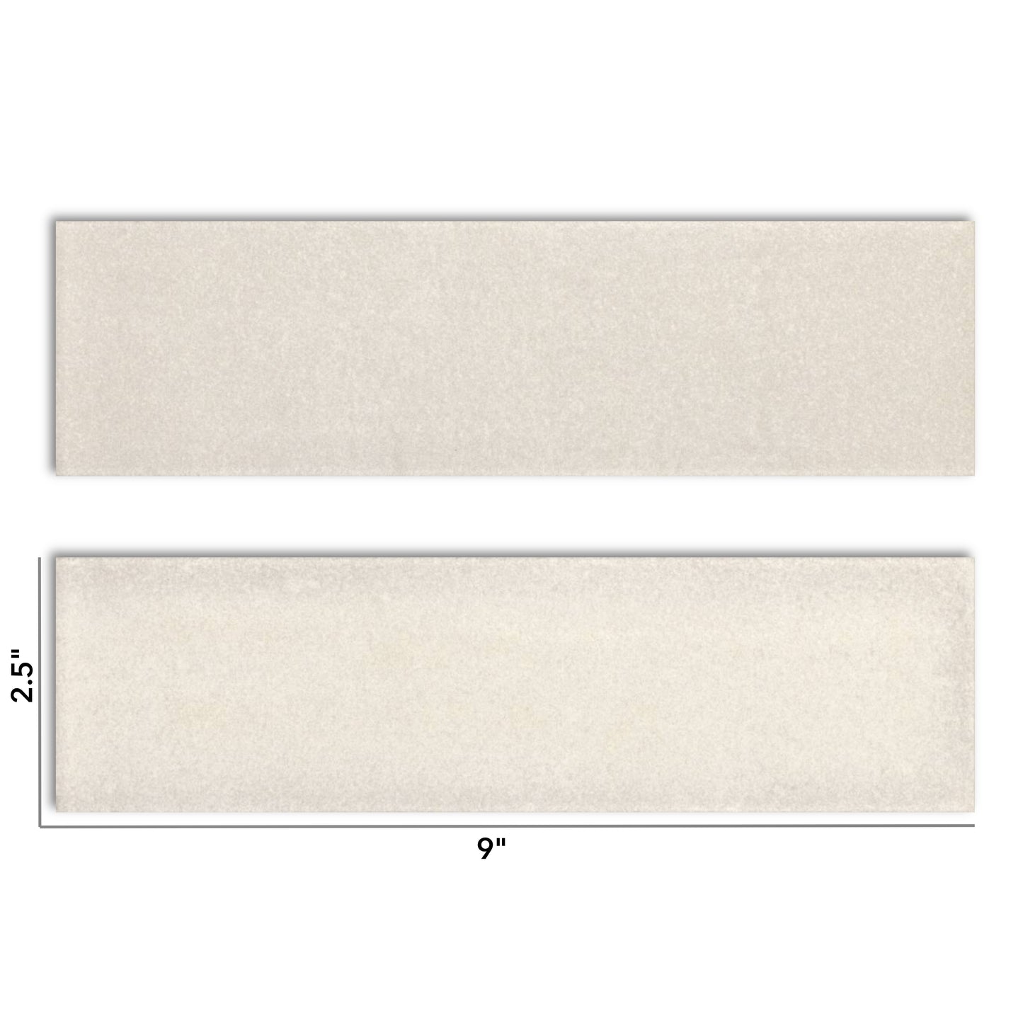 Hudson & Co | 2.5"x9" Porcelain Brick Wall Tile