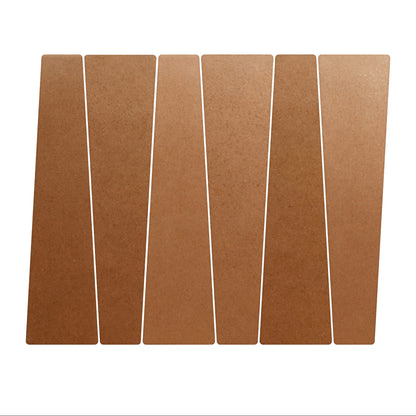 Bamboo | 2.5"x9" Porcelain Trapezoid Floor & Wall Tile
