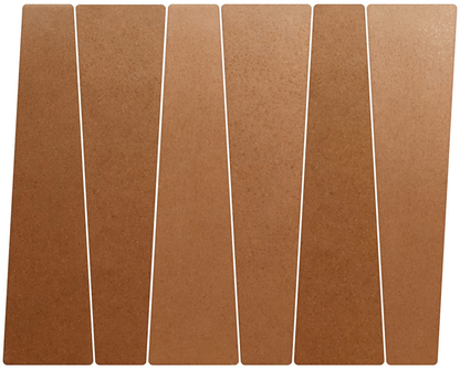 Bamboo | 2.5"x9" Porcelain Trapezoid Floor & Wall Tile