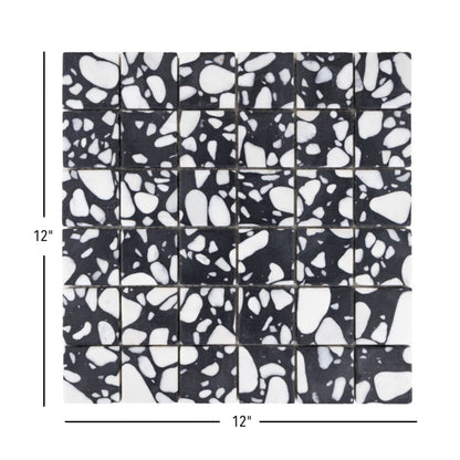Terrazzo Living | 2"x2" Terrazzo Mosaic Floor & Wall Tile