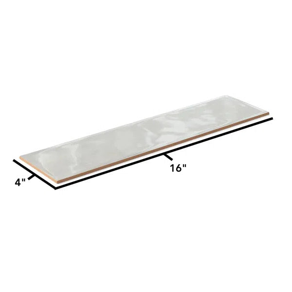 Villaggio | 4"x16" Ceramic Undulated Wall Tile