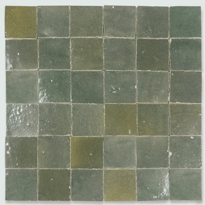 Hand Crafted Zellige | 4"x4" Terracotta Wall Tile