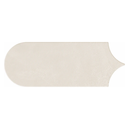 Allure Scale | 3"x8.5" Ceramic Elongated Fan Wall Tile