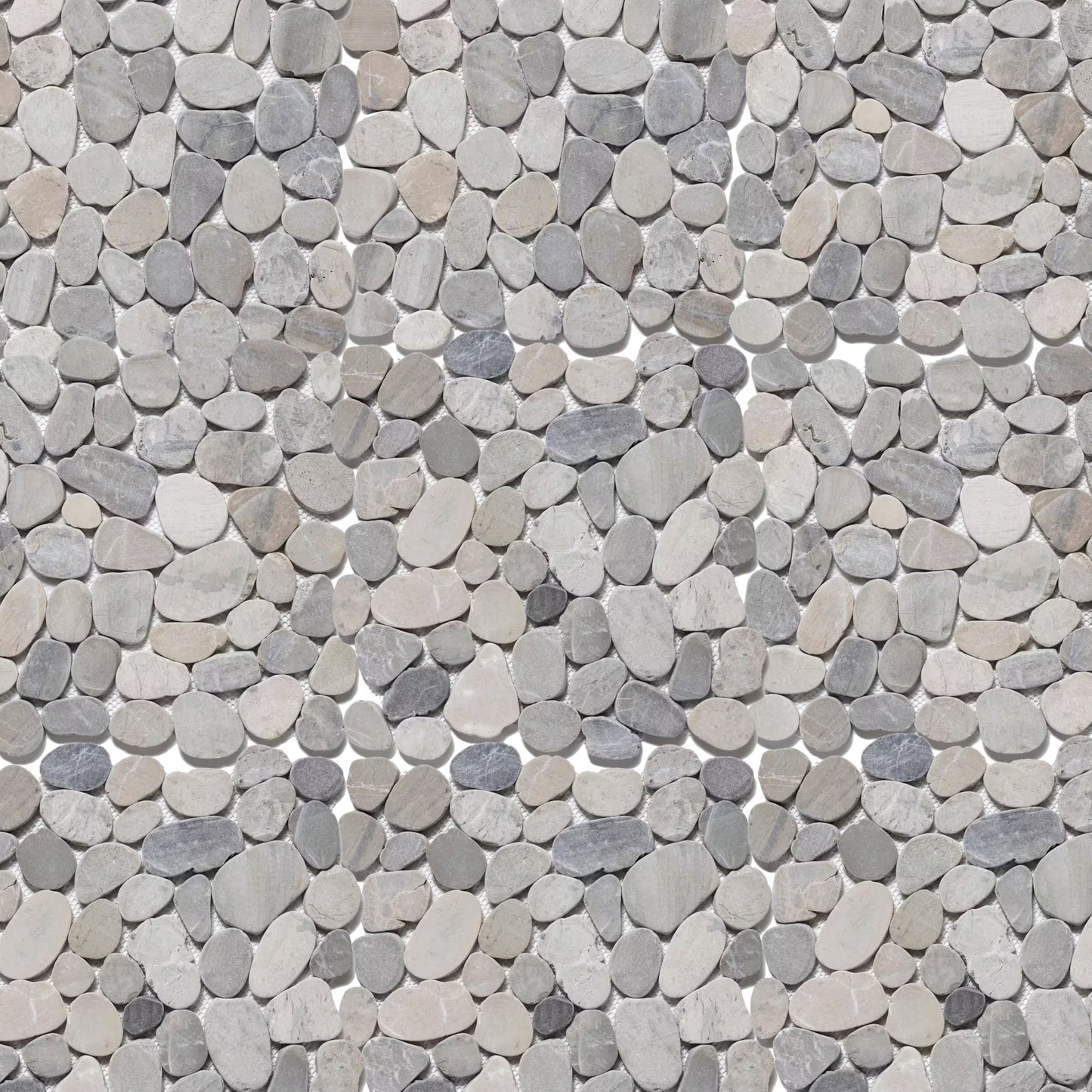 Island Stones | 12"x12" Tumbled Stone Mosaic Tile