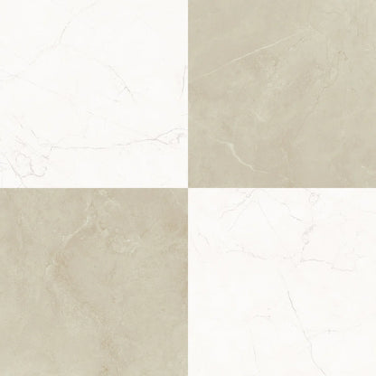 Sophia Checkerboard | 12"x12" Marble Look Tile