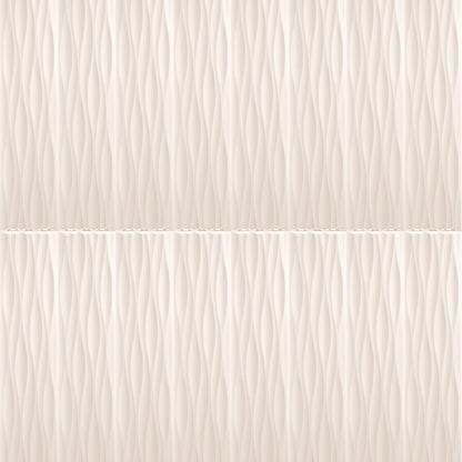 Kreative Studio | 4"x16" Porcelain Ripple Deco Wall Tile