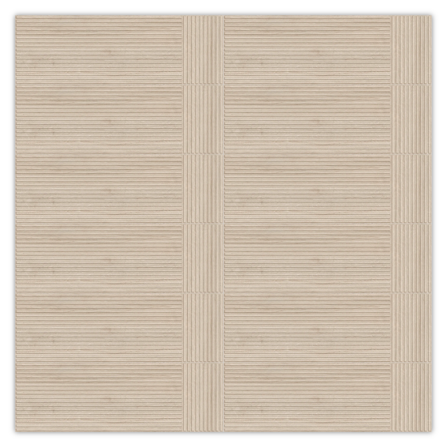 Dimensi | 12"x36" Ceramic Light Oak Liner Deco Wall Tile