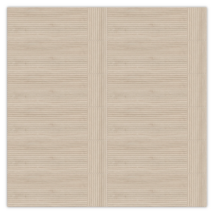 Dimensi | 12"x36" Ceramic Light Oak Liner Deco Wall Tile