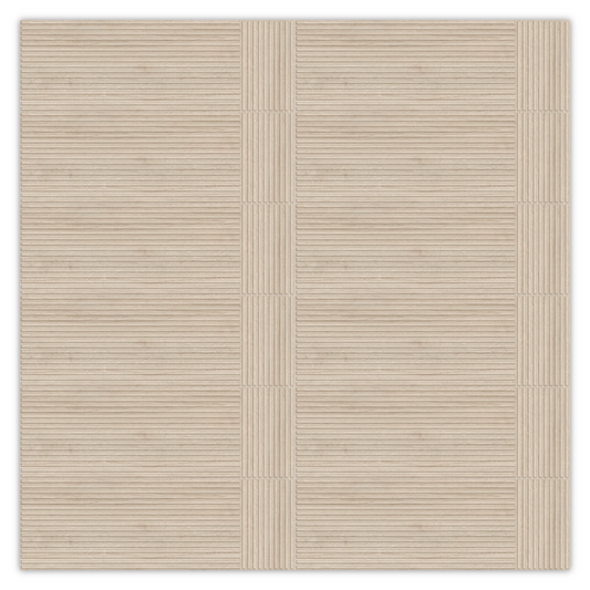 Dimensi | 12"x36" Ceramic Light Oak Liner Deco Wall Tile