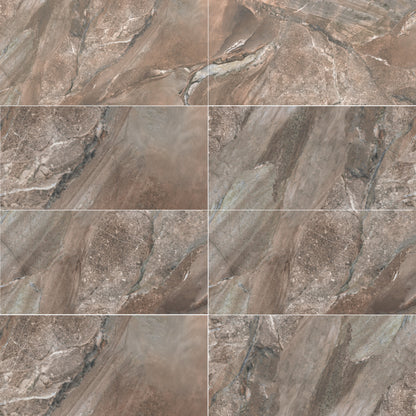 Fossilique | 12"x24" Porcelain Marble Look Floor & Wall Tile