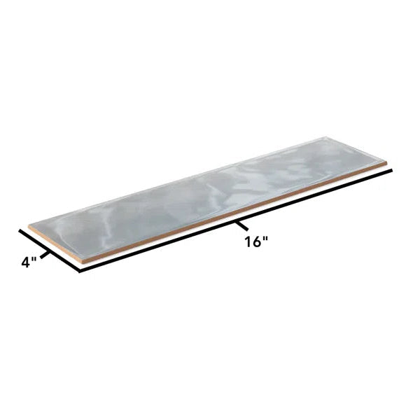 Villaggio | 4"x16" Ceramic Undulated Wall Tile