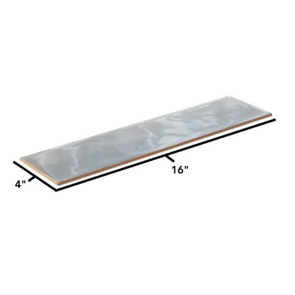Villaggio | 4"x16" Ceramic Undulated Wall Tile