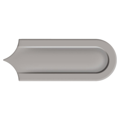 Gala | 3"x8.5" Elongated Beveled Fan Ceramic Wall Tile