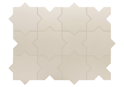 Porto Star+Cross | 6.1" x 11.9" Porcelain Floor & Wall Tile