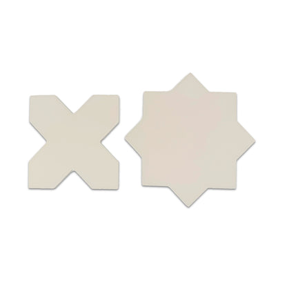 Porto Star+Cross | 6.1" x 11.9" Porcelain Floor & Wall Tile