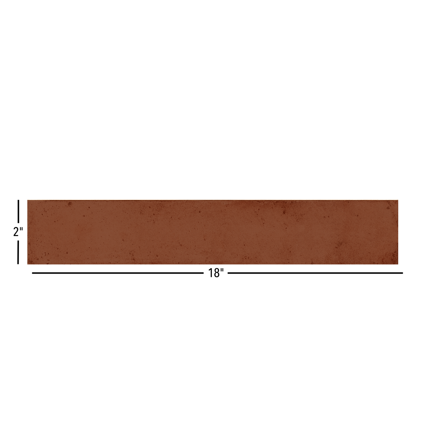 Color Wheel | 2"x 18" Porcelain Brick Look Wall Tile