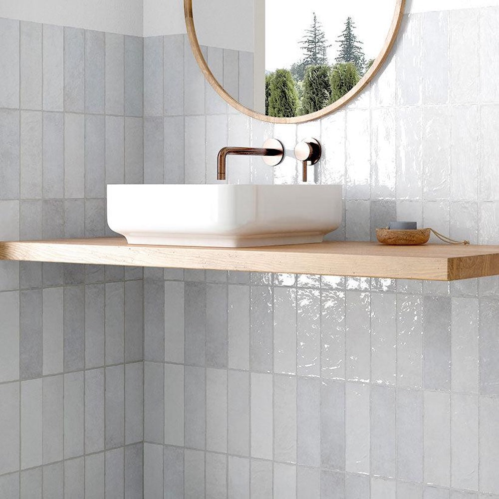 Riviera Zellige | 2.5"x8" Ceramic Wall Tile