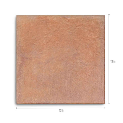 Spanish Rustica | 13"x13" Porcelain Terracotta Look Floor Tile
