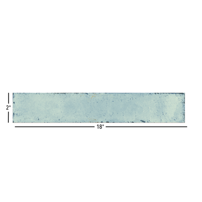 Color Wheel | 2"x 18" Porcelain Brick Look Wall Tile