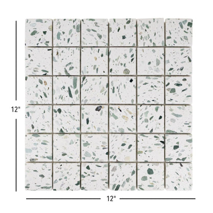 Terrazzo Living | 2"x2" Terrazzo Mosaic Floor & Wall Tile