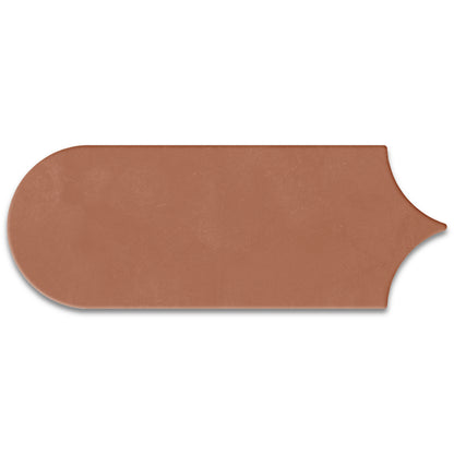 Allure Scale | 3"x8.5" Ceramic Elongated Fan Wall Tile