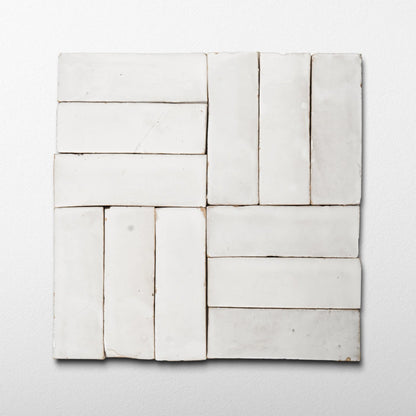 Hand Crafted Zellige | 2"x6" Terracotta Wall Tile
