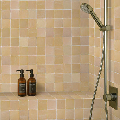 Zellige Moderne | 4"x4" Terracotta Wall Tile