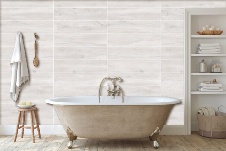 Bathroom interior. 3d render.